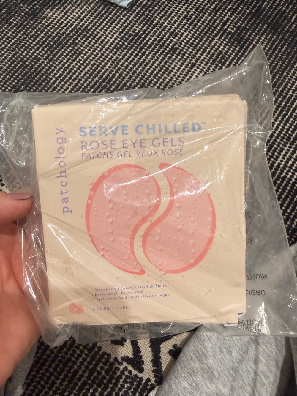 Patchology Rose Eye Gel Patches (5 Pairs)